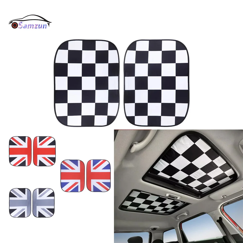 2PCS Car Sunroof Skylight Shade Sunshade For MINI Cooper F54 F55 F56 F57 F60 R55 R56 R60 Heat Block UV Parasol Car Accessories
2PCS Car Sunroof Skylight Shade Sunshade For MINI Cooper F54 F55 F56 F57 F60 R55 R56 R60 Heat Block UV Parasol Car Accessories