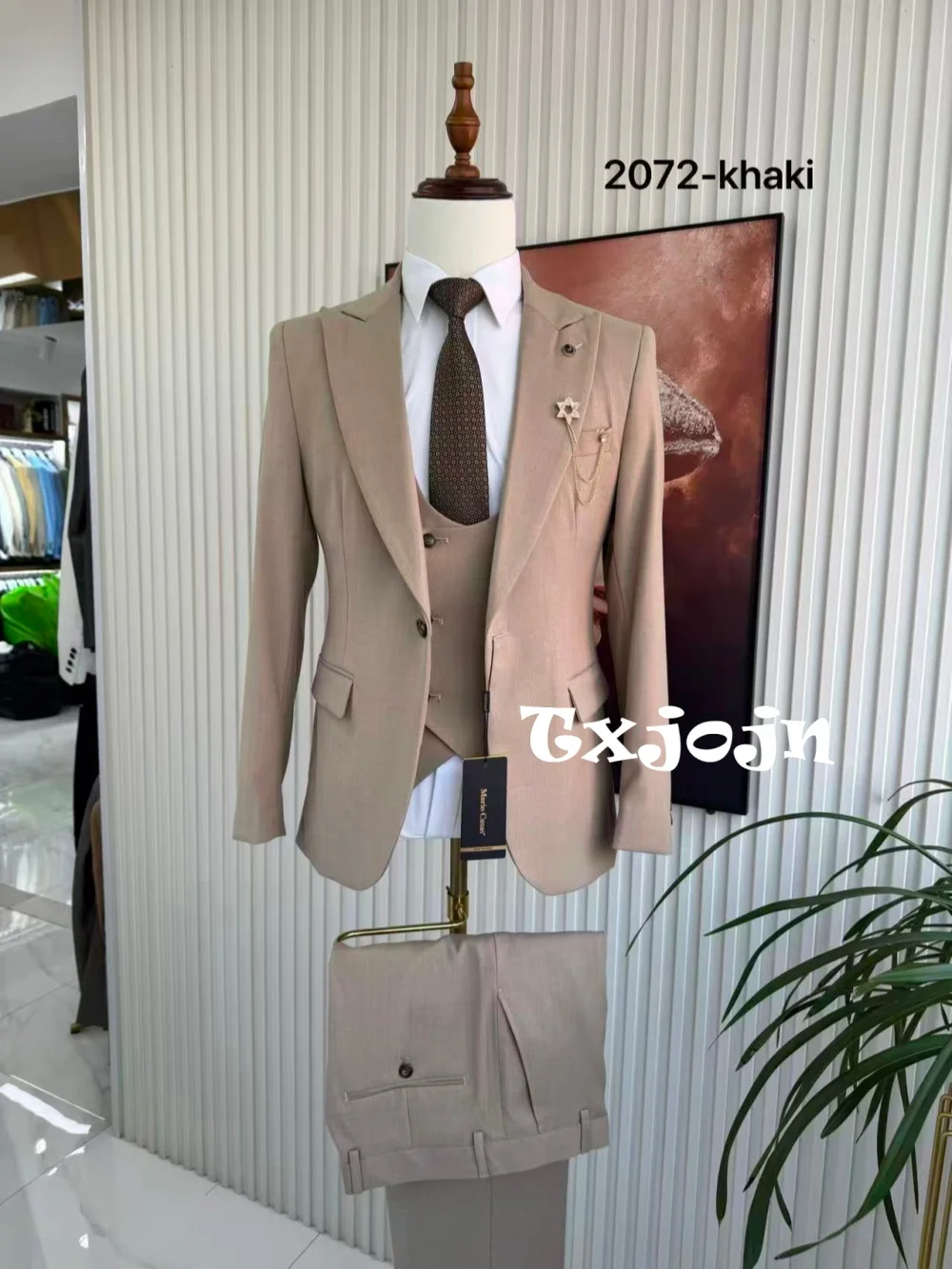 High Quality Man 3 Pieces Jacket Vest Pants Sets Interview Outfit Autumn Long Sleeved Tuxedo For Men Banquet Party Wear S-3XL
High Quality Man 3 Pieces Jacket Vest Pants Sets Interview Outfit Autumn Long Sleeved Tuxedo For Men Banquet Party Wear S-3XL