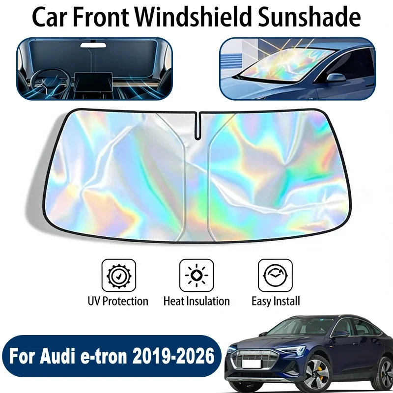 Car Windshield Sun Shade UV Reflective Sun Visor Protection Cover For Audi e-tron GE 2019-2026
Car Windshield Sun Shade UV Reflective Sun Visor Protection Cover For Audi e-tron GE 2019-2026