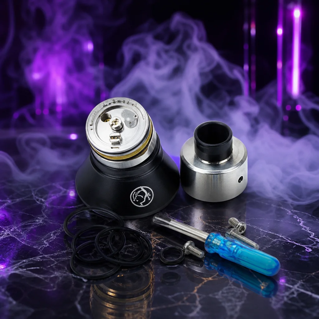Pitbull RDTA 22mm Rebuildable Dripping Tank Atomizer 1.5ml - Compatible with Animodz DoggyStyle 2K16 & 2K18
Pitbull RDTA 22mm Rebuildable Dripping Tank Atomizer 1.5ml - Compatible with Animodz DoggyStyle 2K16 & 2K18