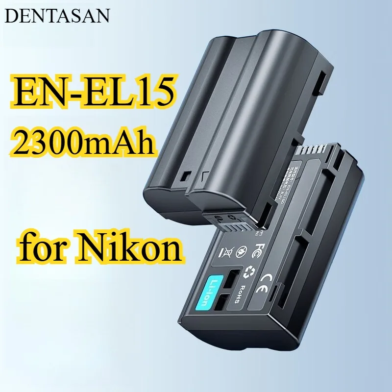 Аккумулятор EN-EL15 большой емкости 2300 мАч для Nikon D850 D810 D780 D750 D7200 D7100 D7000 с увеличенным сроком службы
Аккумулятор EN-EL15 большой емкости 2300 мАч для Nikon D850 D810 D780 D750 D7200 D7100 D7000 с увеличенным сроком службы