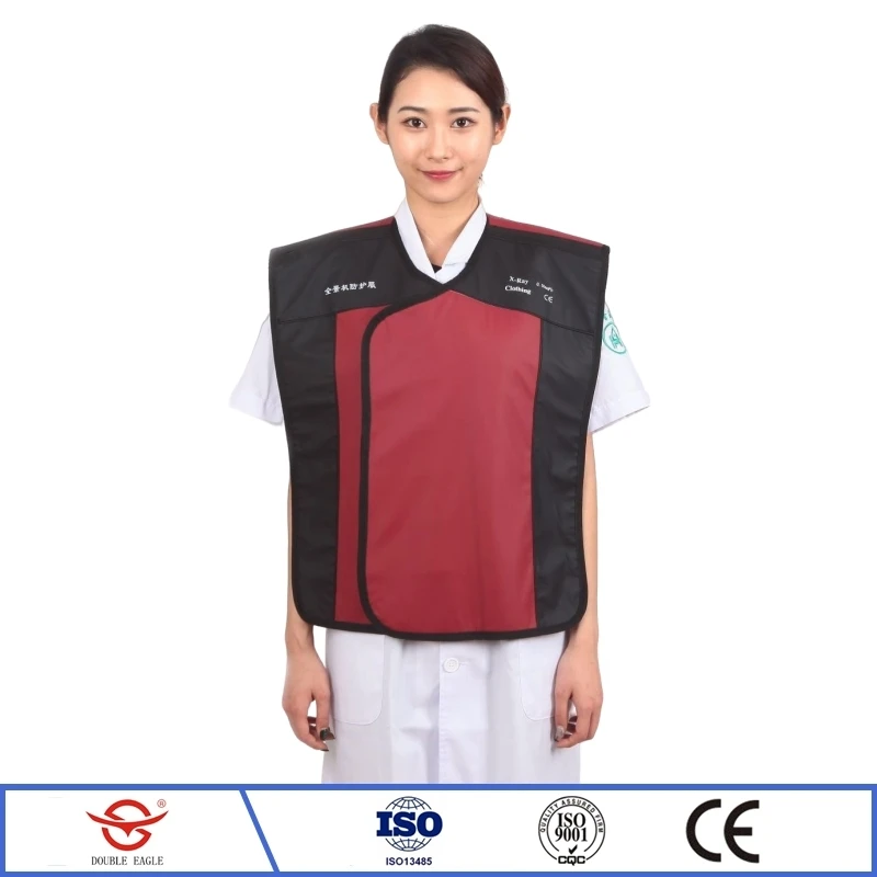 X-ray gamma ray protective 0.35/0.5mmpb sleeveless lead vest CT Room ionizing radiation protective comfortable lead clothes
X-ray gamma ray protective 0.35/0.5mmpb sleeveless lead vest CT Room ionizing radiation protective comfortable lead clothes