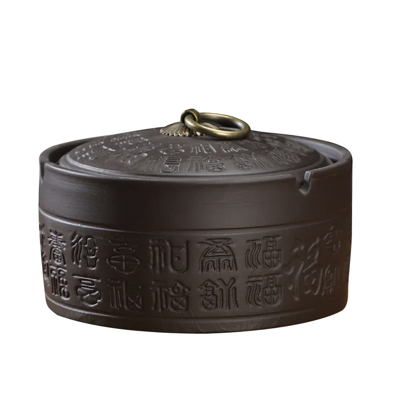 Purple sand ashtray with cover anti-fly ash medium ceramic living room smoke extinguishing home jewelry ornament
Purple sand ashtray with cover anti-fly ash medium ceramic living room smoke extinguishing home jewelry ornament