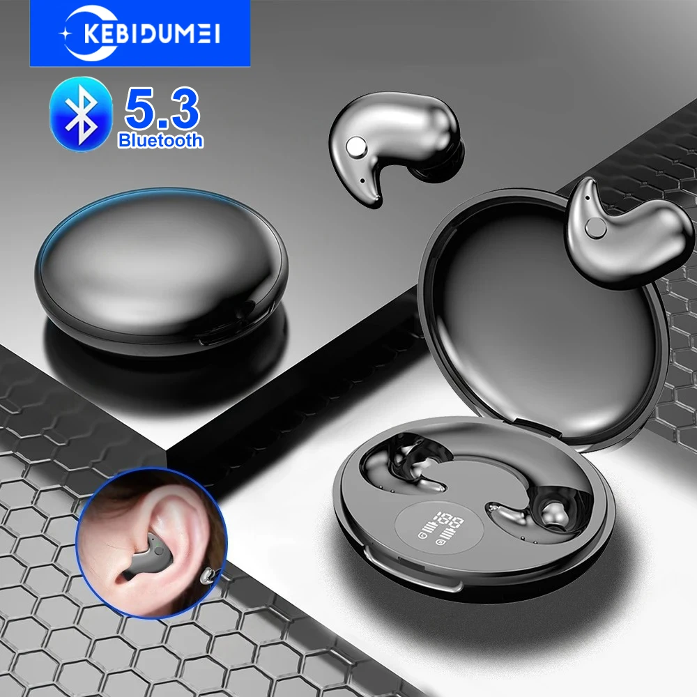 Bluetooth 5.3 Earphones Invisible Sleep Earbuds Wireless Headphones HiFi Stereo Noise Reduction Hedsets for Xiaomi Huawei
Bluetooth 5.3 Earphones Invisible Sleep Earbuds Wireless Headphones HiFi Stereo Noise Reduction Hedsets for Xiaomi Huawei