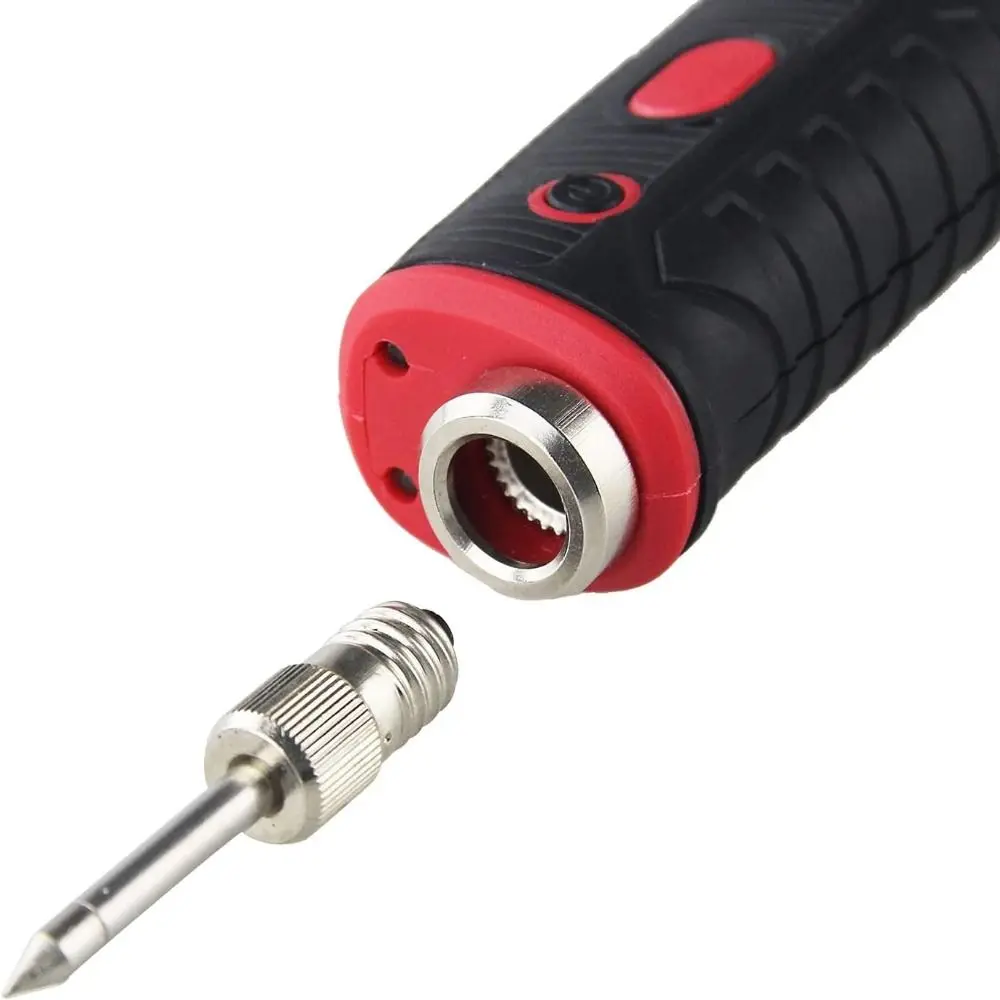 Портативный паяльник с интерфейсом E10 USB, 8 Вт, типы B, C, K, сменные наконечники, высококачественный набор инструментов для пайки
Портативный паяльник с интерфейсом E10 USB, 8 Вт, типы B, C, K, сменные наконечники, высококачественный набор инструментов для пайки