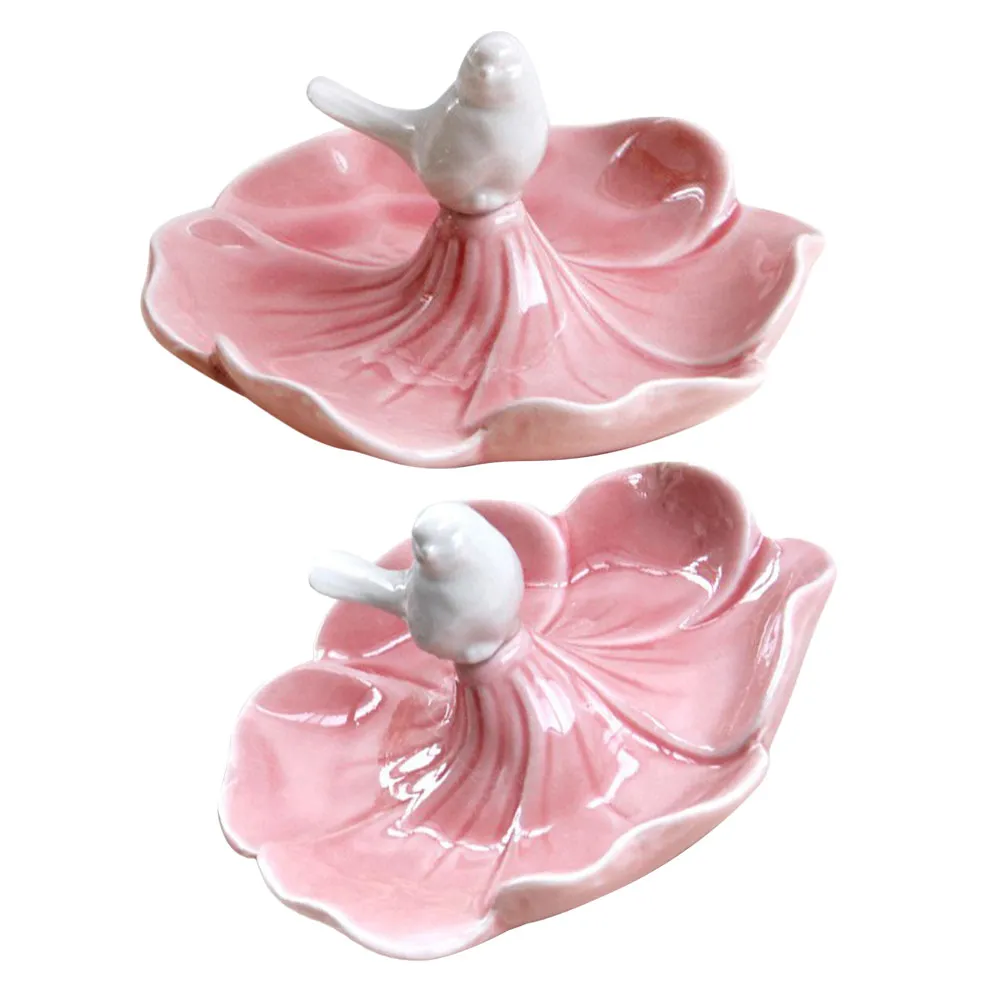 2Pcs Ceramic Jewelry Tray Unique Textured Surface Ring Dish Plate Multi-Functional Organizer Display Ceramic Jewelry Dish
2Pcs Ceramic Jewelry Tray Unique Textured Surface Ring Dish Plate Multi-Functional Organizer Display Ceramic Jewelry Dish