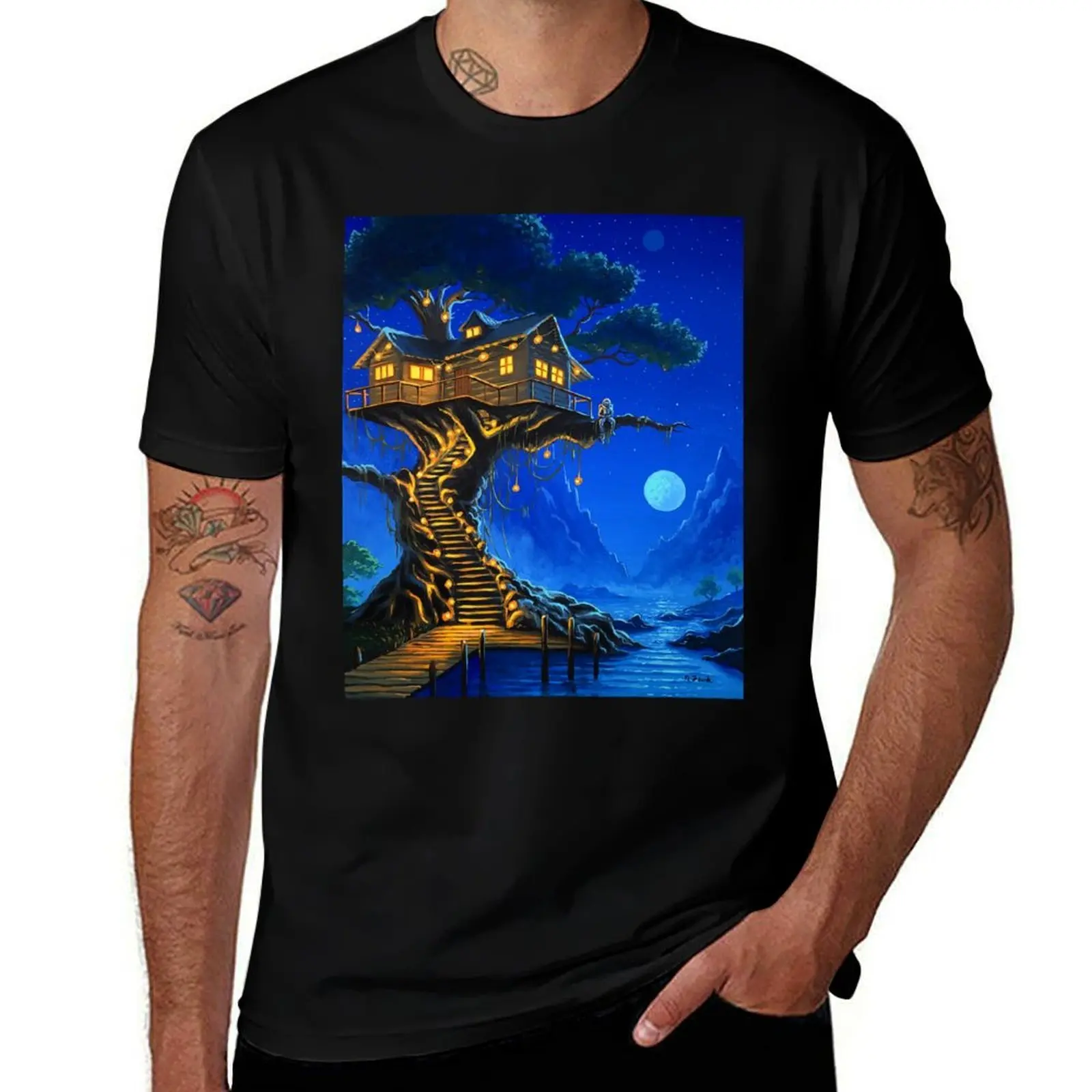 Galactic Grove T-Shirt Basic All Season Solid T-Shirt
Galactic Grove T-Shirt Basic All Season Solid T-Shirt