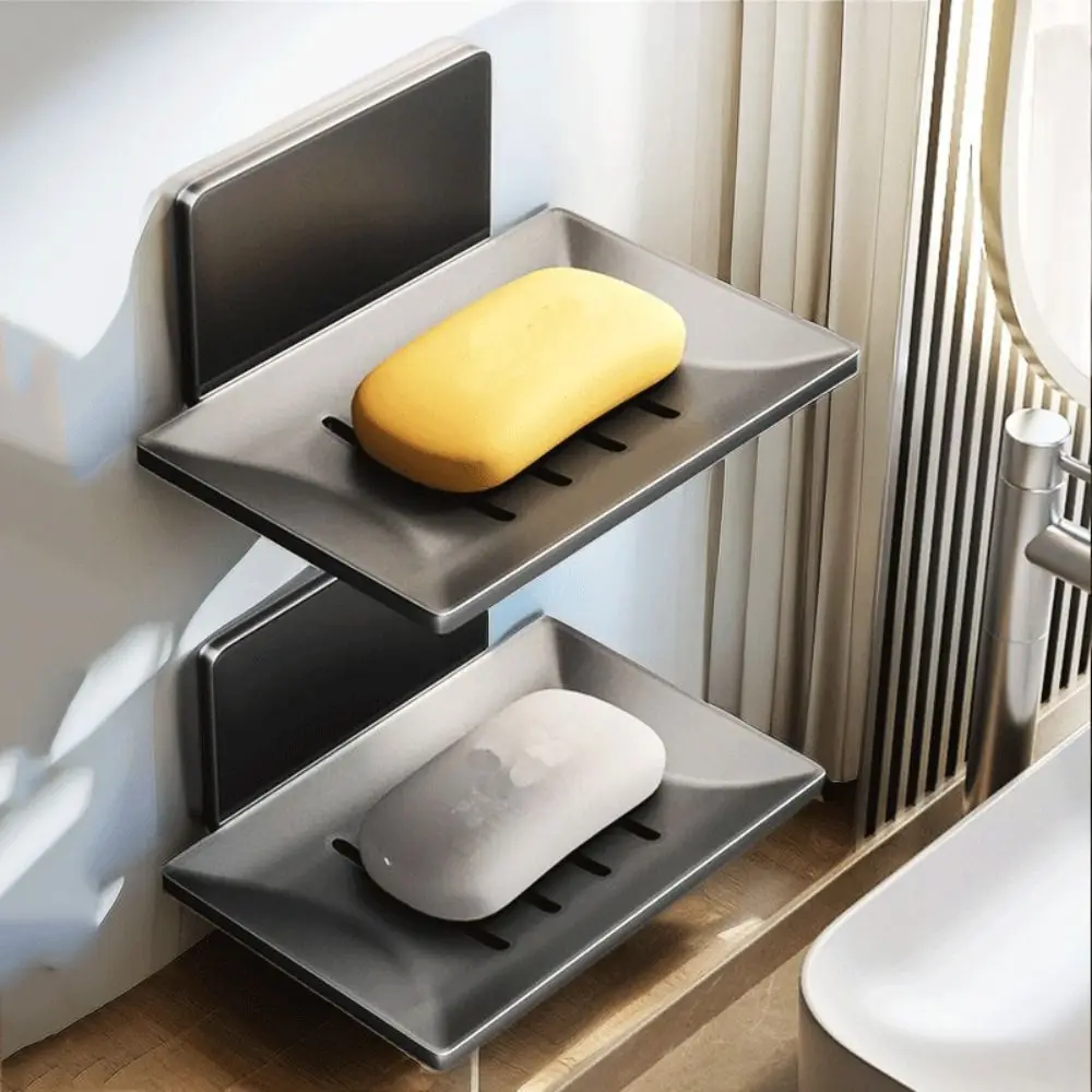 Durable Metal Soap Dish Wall Mounted Drainable Soap Box Soap Container Tray Bathroom Kitchen Sink Organizer
Durable Metal Soap Dish Wall Mounted Drainable Soap Box Soap Container Tray Bathroom Kitchen Sink Organizer