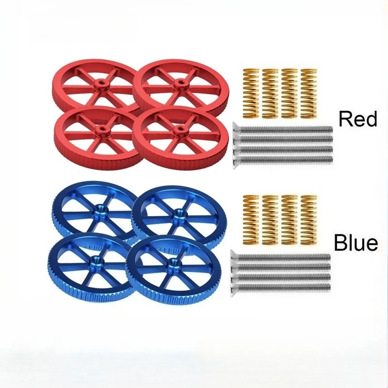 1/2/4pcs Metal hot bed leveling nut kit with hot bed module spring nuts and bolts for EnderCR10 printer parts
1/2/4pcs Metal hot bed leveling nut kit with hot bed module spring nuts and bolts for EnderCR10 printer parts