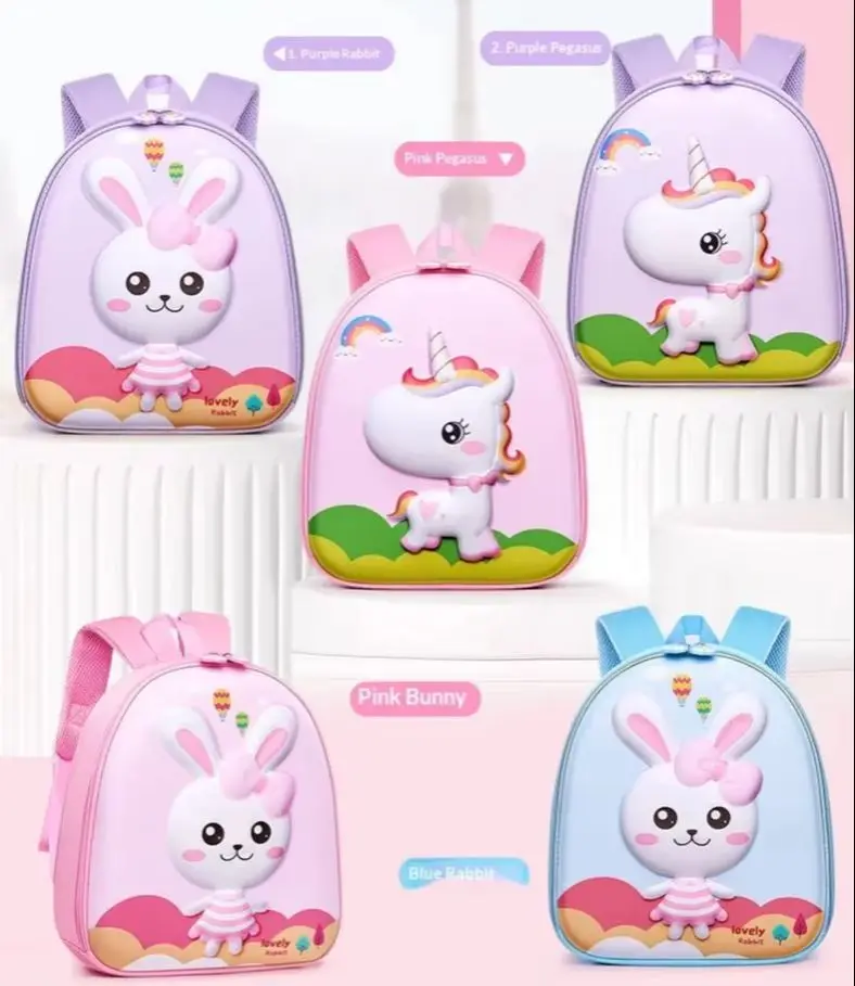 New cartoon bunny pencil case for children's backpacks, lightweight and load reducing 2-piece set for children's shoulders
New cartoon bunny pencil case for children's backpacks, lightweight and load reducing 2-piece set for children's shoulders