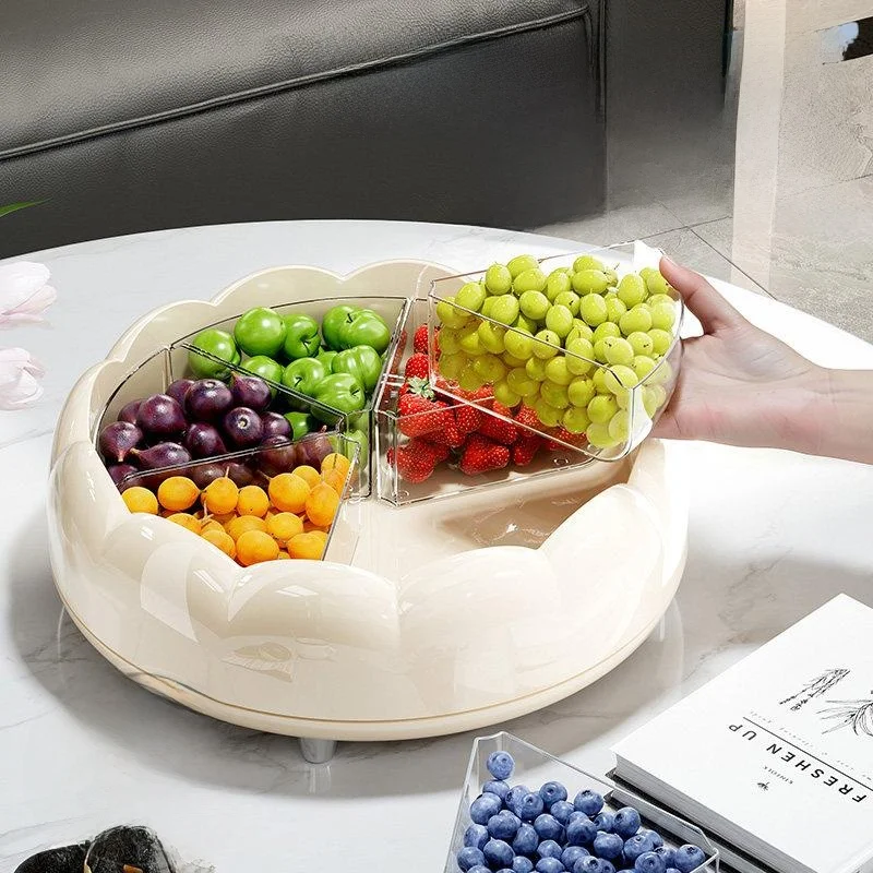 Rotating Fruit Tray Snack Display Stand Living Room Home Use High Value Candy Storage Box Nutrient Rich Dried Fruits
Rotating Fruit Tray Snack Display Stand Living Room Home Use High Value Candy Storage Box Nutrient Rich Dried Fruits