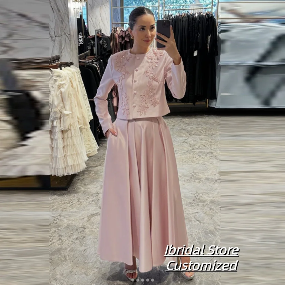 Индивидуальный комплект из двух предметов, аппликации, платья для выпускного вечера, плиссированное длинное вечернее платье трапециевидной формы с круглым вырезом в китайском стиле, изысканное на заказ
Индивидуальный комплект из двух предметов, аппликации, платья для выпускного вечера, плиссированное длинное вечернее платье трапециевидной формы с круглым вырезом в китайском стиле, изысканное на заказ