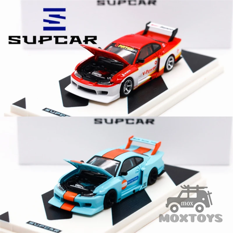 SUPCAR 1:64 S15 Red white / Blue Orange Ordinary limited999 Diecast Model Car
SUPCAR 1:64 S15 Red white / Blue Orange Ordinary limited999 Diecast Model Car