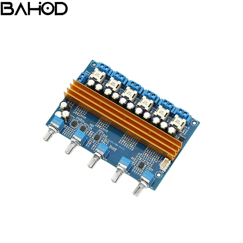 BAHOD TPA3116 100W*2 50W*4 4.2-канальная плата усилителя — цифровая Hi-Fi стерео плата усилителя с поддержкой двух сабвуферов
BAHOD TPA3116 100W*2 50W*4 4.2-канальная плата усилителя — цифровая Hi-Fi стерео плата усилителя с поддержкой двух сабвуферов