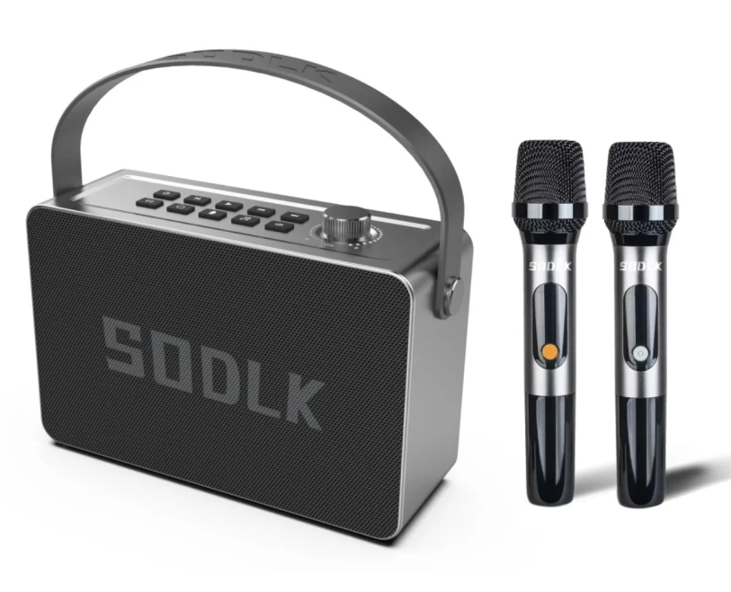 Fashion trend SODLK new outdoor wireless waterproof bluetooth speaker stereo speaker bluetooth karaoke speaker with microphone
Fashion trend SODLK new outdoor wireless waterproof bluetooth speaker stereo speaker bluetooth karaoke speaker with microphone