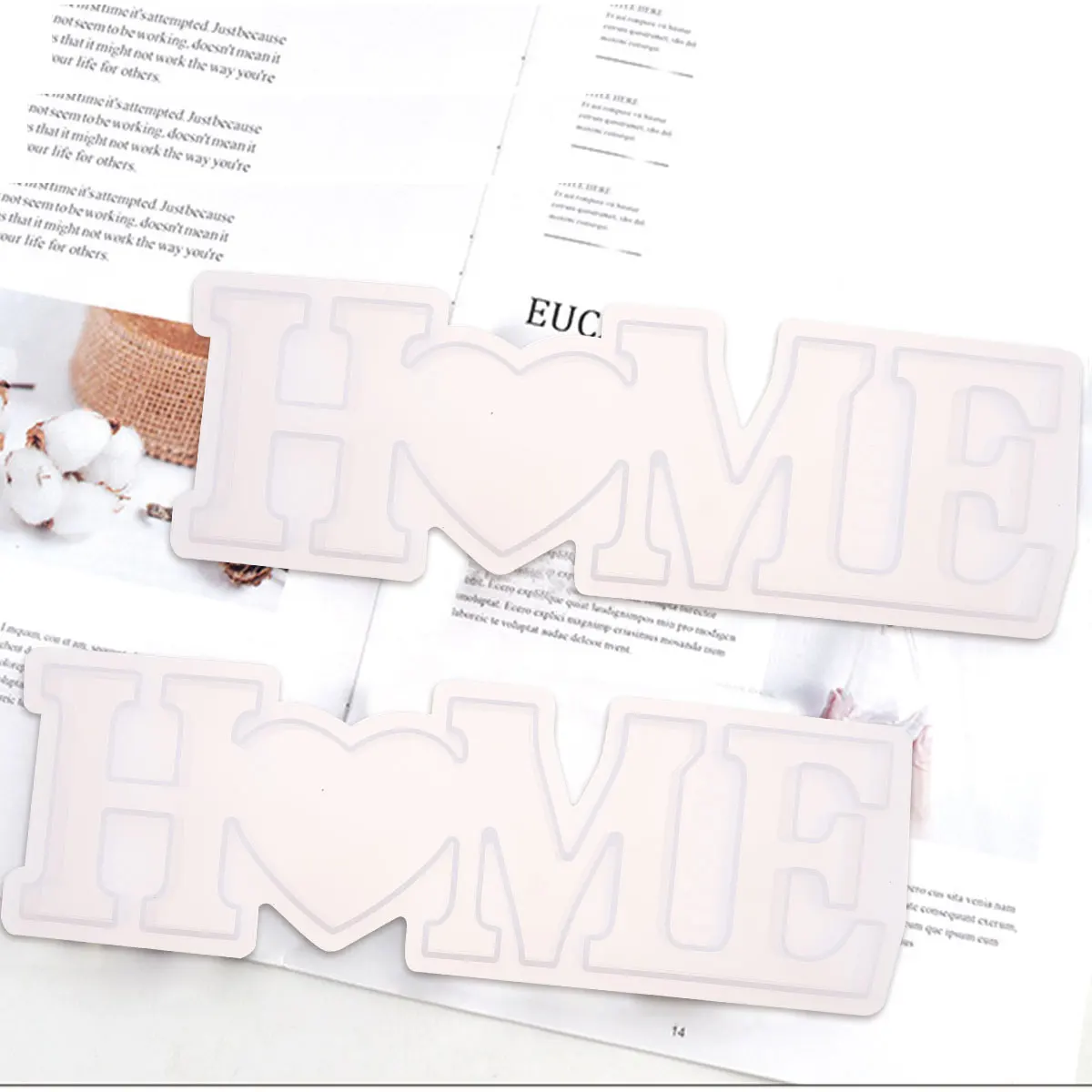 Diy Manual Mold Creative Crystal Silicone English Words Ornaments Making For Table Decoration Handmade Accessories Durable Easy
Diy Manual Mold Creative Crystal Silicone English Words Ornaments Making For Table Decoration Handmade Accessories Durable Easy