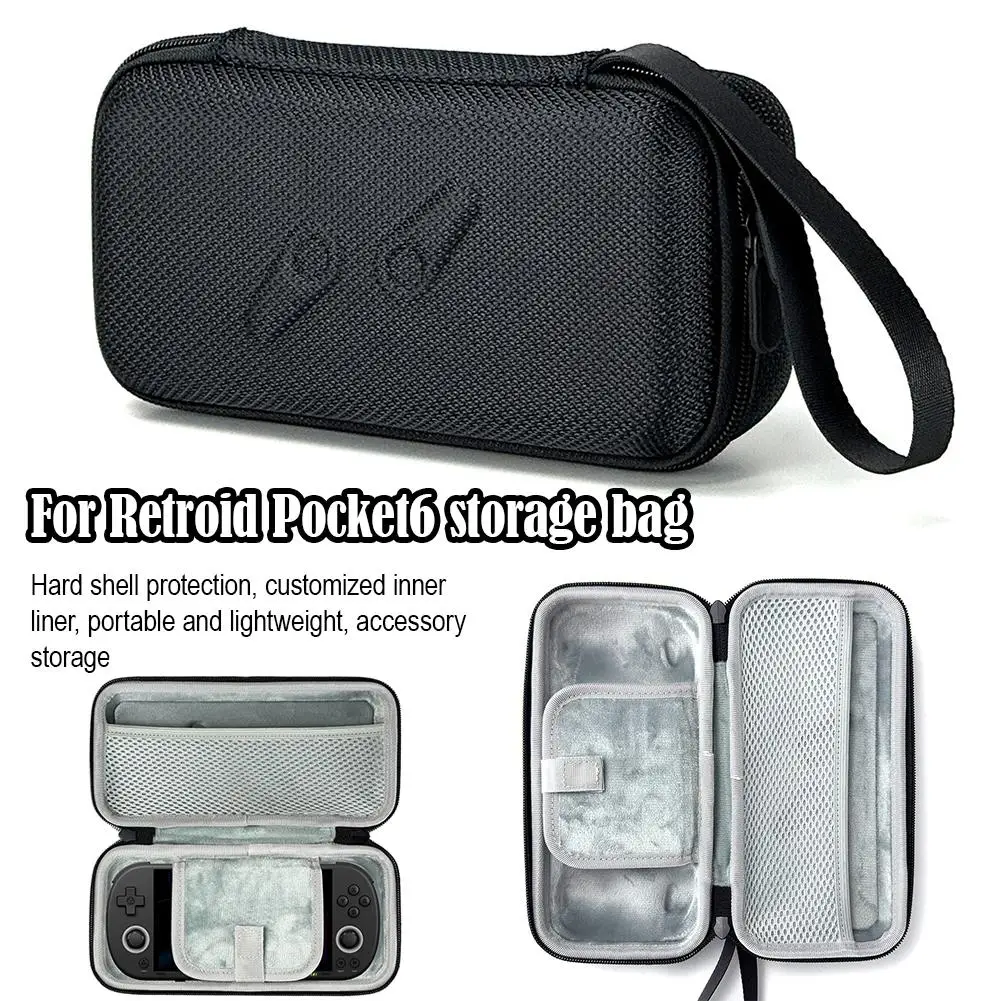 Portable Oxford cloth Carrying Case for Retroid Pocket6 Game Console Storage Bags Travel Shockproof Organizers Carrying Bag Box
Portable Oxford cloth Carrying Case for Retroid Pocket6 Game Console Storage Bags Travel Shockproof Organizers Carrying Bag Box