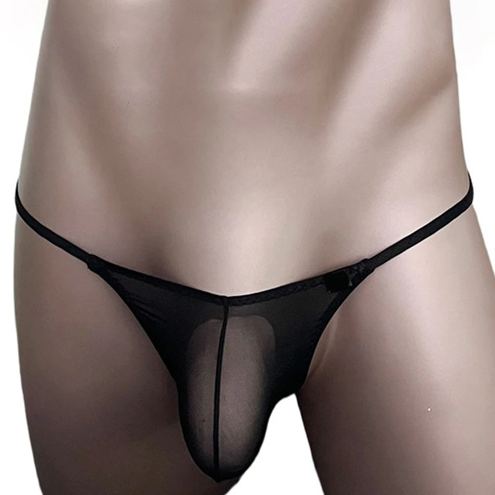 Men Transparent Ice Silk Mesh Sheer Underwear For Man Sexy Lingerie Gay Sissy Bulge Pouch G-String Japanese Thongs Men's Panties
Men Transparent Ice Silk Mesh Sheer Underwear For Man Sexy Lingerie Gay Sissy Bulge Pouch G-String Japanese Thongs Men's Panties