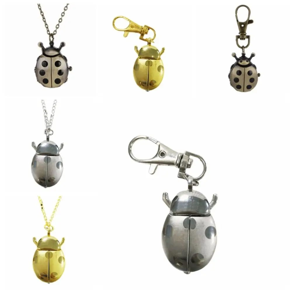 Vintage Alloy Beetle Pocket Watch Quartz Movement Pendant Design Hanging Watch Retro Style Decorative Keychain Decorative
Vintage Alloy Beetle Pocket Watch Quartz Movement Pendant Design Hanging Watch Retro Style Decorative Keychain Decorative