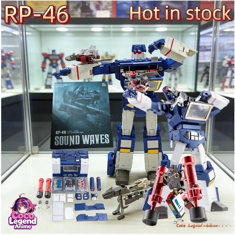 Hot in Stock Transformation Toys RP-46 RP46 Sound Wave with Tape Set Masterpiece Proportion Action Figures Toy Collection Gifts
Hot in Stock Transformation Toys RP-46 RP46 Sound Wave with Tape Set Masterpiece Proportion Action Figures Toy Collection Gifts