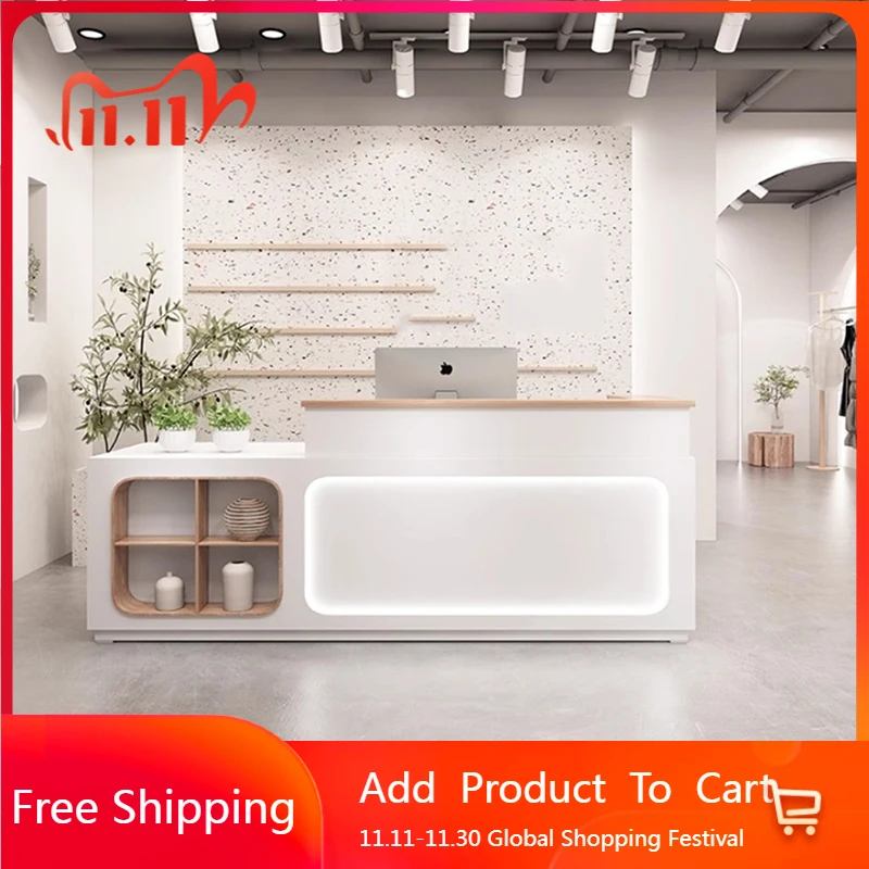 Simple Aesthetic Reception Desks Shop Luxury Best Salon Unique Modern Reception Desks Drawer Display Mostrador Office Furniture
Simple Aesthetic Reception Desks Shop Luxury Best Salon Unique Modern Reception Desks Drawer Display Mostrador Office Furniture