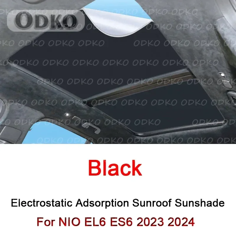 Car Electrostatic Adsorption Sunroof Sunshade Cover For NIO EL6 ES6 2023 2024 2025 Heat Insulation Skylight Sticker Accessories
Car Electrostatic Adsorption Sunroof Sunshade Cover For NIO EL6 ES6 2023 2024 2025 Heat Insulation Skylight Sticker Accessories