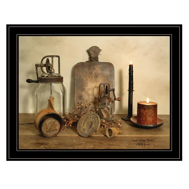 Sweet Cream Butter Framed Art Print Black Frame Ready to Hang
Sweet Cream Butter Framed Art Print Black Frame Ready to Hang