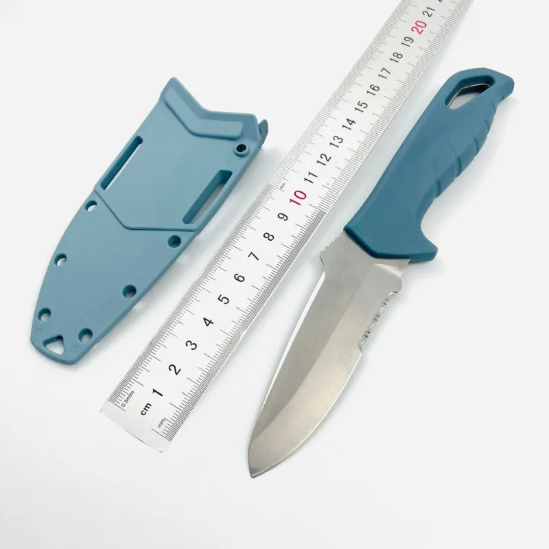 BM Undercurrent 18040S Fixed Camping Knife D2 Blade Blue Nylon Fiber Handle Outdoor Tactical Knife Portable Hunting EDC Tool
BM Undercurrent 18040S Fixed Camping Knife D2 Blade Blue Nylon Fiber Handle Outdoor Tactical Knife Portable Hunting EDC Tool