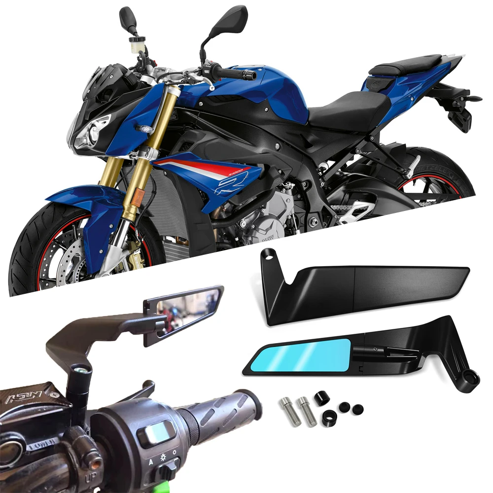 For BMW S 1000 R s1000r S1000R motorcycle accessories rearview mirror wind wing side rear view reversing
For BMW S 1000 R s1000r S1000R motorcycle accessories rearview mirror wind wing side rear view reversing