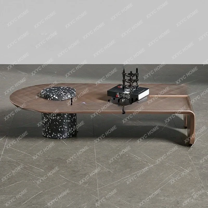 Q 12 Minimalist Coffee Table Irregular Modern Living Room High-End Designer Villa Large Flat Floor
Q 12 Minimalist Coffee Table Irregular Modern Living Room High-End Designer Villa Large Flat Floor