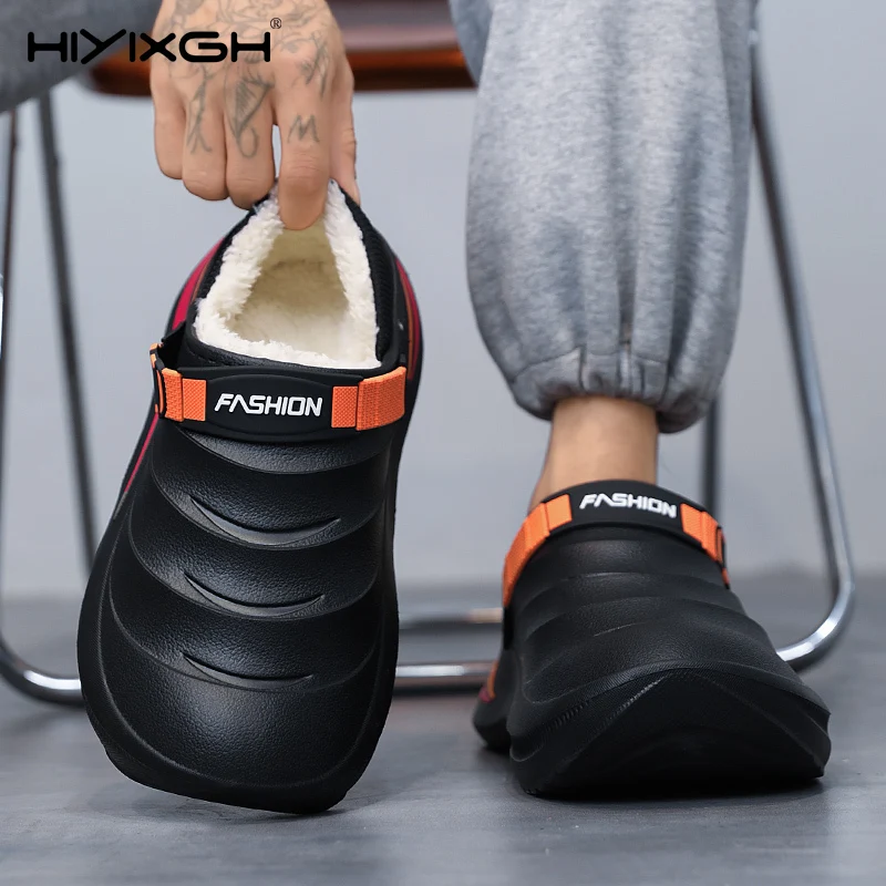 Fashion Winter Men's Cotton Slippers Outdoor Warm Shoes New Male Indoor Waterproof Non-slip House Plush Warm Cotton Slippers
Fashion Winter Men's Cotton Slippers Outdoor Warm Shoes New Male Indoor Waterproof Non-slip House Plush Warm Cotton Slippers