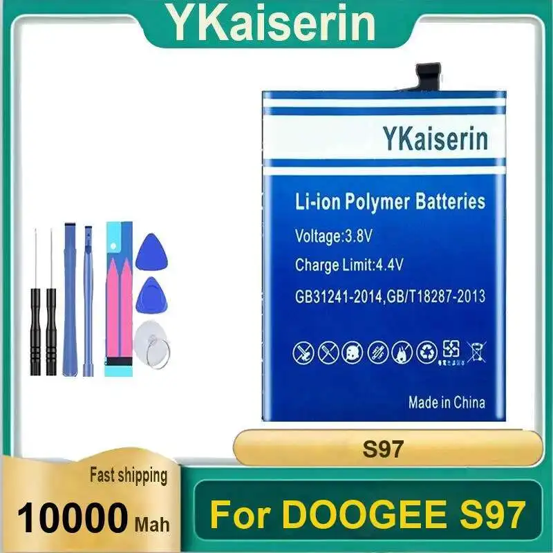 Быстрая доставка 10000 мАч для аккумулятора мобильного телефона Doogee S97, прочная
Быстрая доставка 10000 мАч для аккумулятора мобильного телефона Doogee S97, прочная