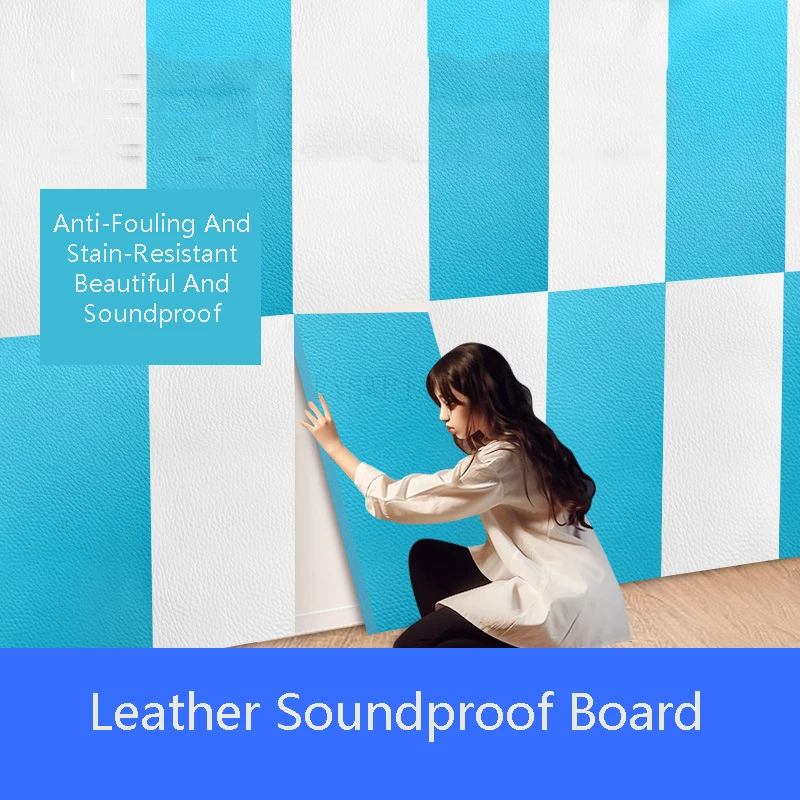 100cmx50cm Leather Door Stickers Soft Pack Sound Insulation Cotton Board Bedroom Sound Insulation Wall Stickers Home Decoration
100cmx50cm Leather Door Stickers Soft Pack Sound Insulation Cotton Board Bedroom Sound Insulation Wall Stickers Home Decoration