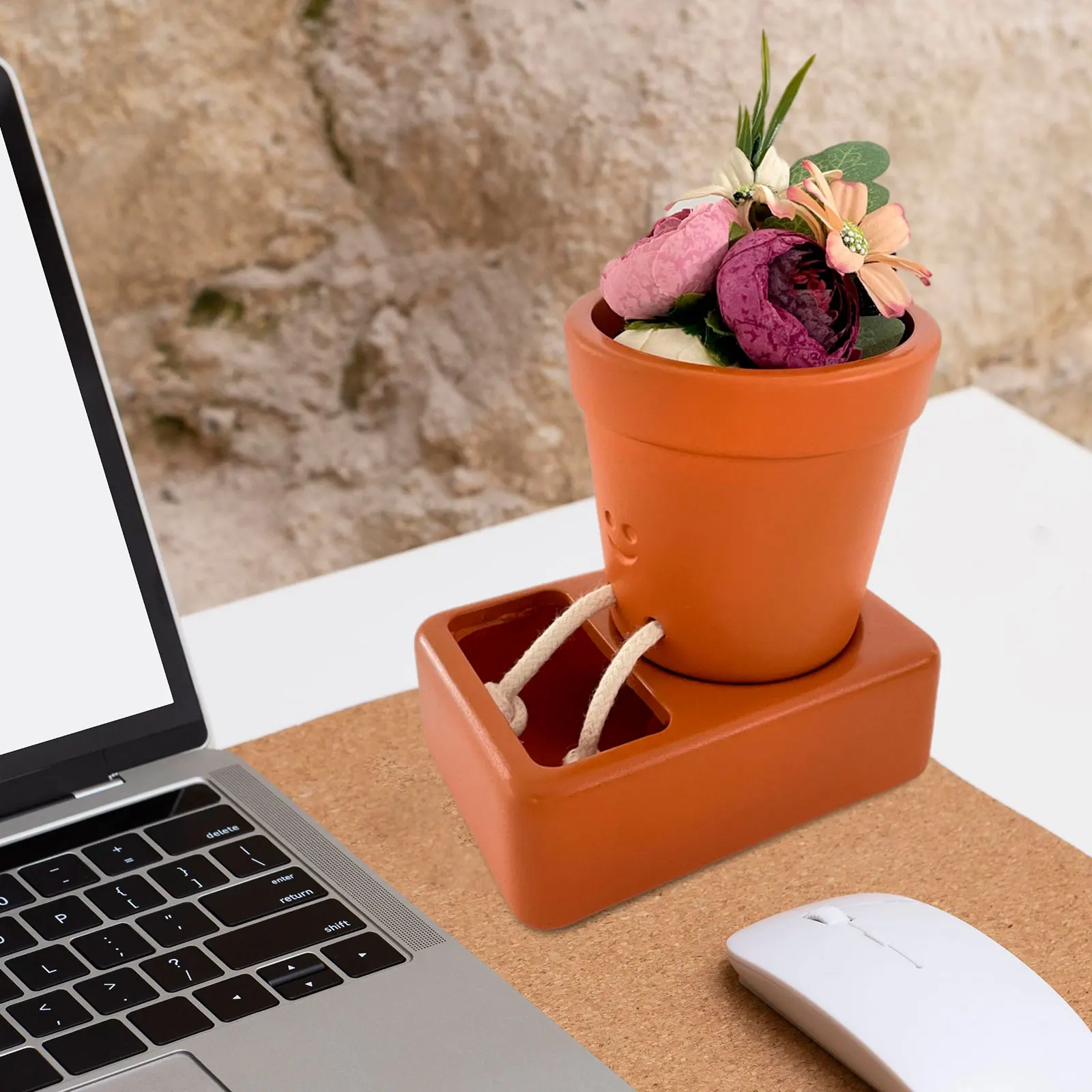 Plant Pot Container Art Craft Cute Flower Holder for Farmhouse Office Indoor Vase Cute Cartoon Flower Arrangement Flowerpot
Plant Pot Container Art Craft Cute Flower Holder for Farmhouse Office Indoor Vase Cute Cartoon Flower Arrangement Flowerpot
