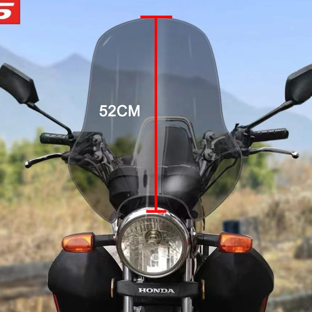 Motorcycle Windshield Windscreen For Suzuki GZ150 GN250 GN125 PC Material Modified
Motorcycle Windshield Windscreen For Suzuki GZ150 GN250 GN125 PC Material Modified
