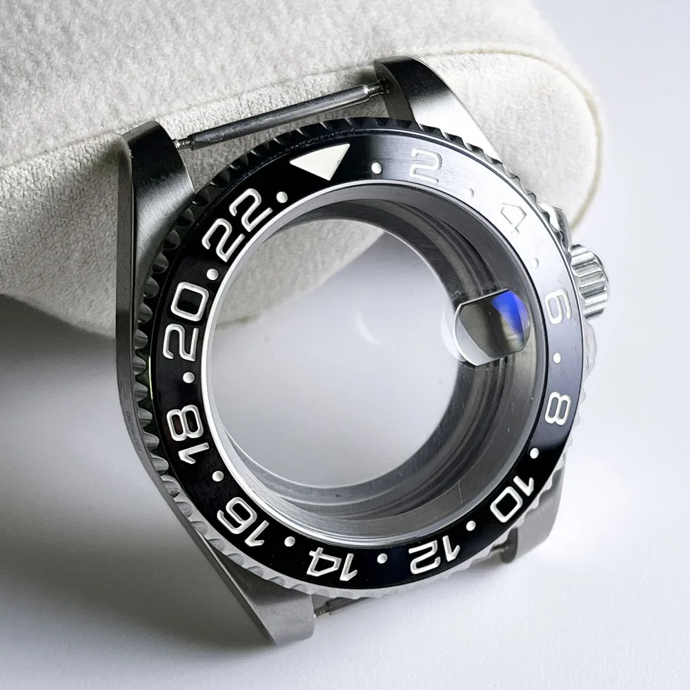 40mm Submarine Case Men's Watch Black Ceramic bezel Stainless Steel Sapphire Glass Inlaid NH35 NH34 NH36 Movement
40mm Submarine Case Men's Watch Black Ceramic bezel Stainless Steel Sapphire Glass Inlaid NH35 NH34 NH36 Movement