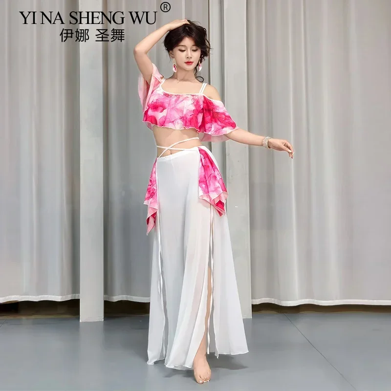 Belly Dancing Clothing Sexy Printed Mesh Suit Oriental Dance Table Performance Costume Belly Dance Training Sets Skirt for Women
Belly Dancing Clothing Sexy Printed Mesh Suit Oriental Dance Table Performance Costume Belly Dance Training Sets Skirt for Women