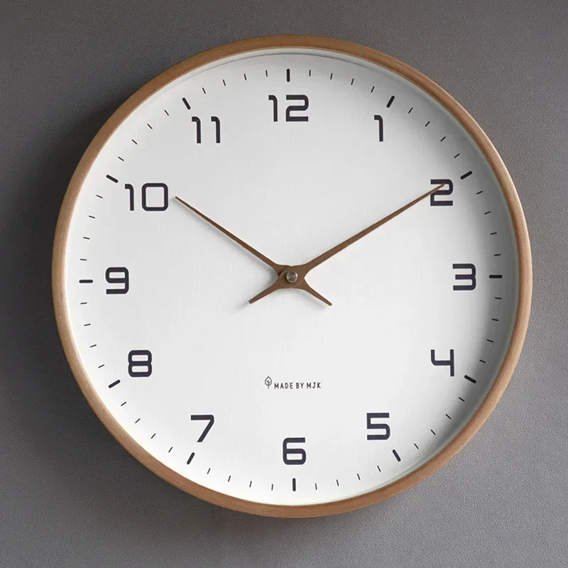 Nordic Solid Wood Wall Clock Living Room Household Clock Decoration Silent Clock Japanese Modern Light Luxury Creative Clock
Nordic Solid Wood Wall Clock Living Room Household Clock Decoration Silent Clock Japanese Modern Light Luxury Creative Clock