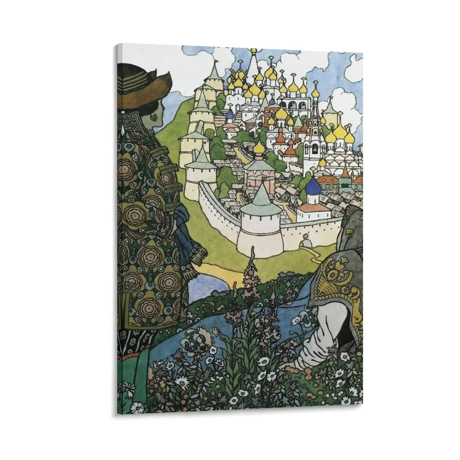 Island of Buyan - Ivan Bilibin Canvas Painting anime figure house decorations Decoration wall
Island of Buyan - Ivan Bilibin Canvas Painting anime figure house decorations Decoration wall