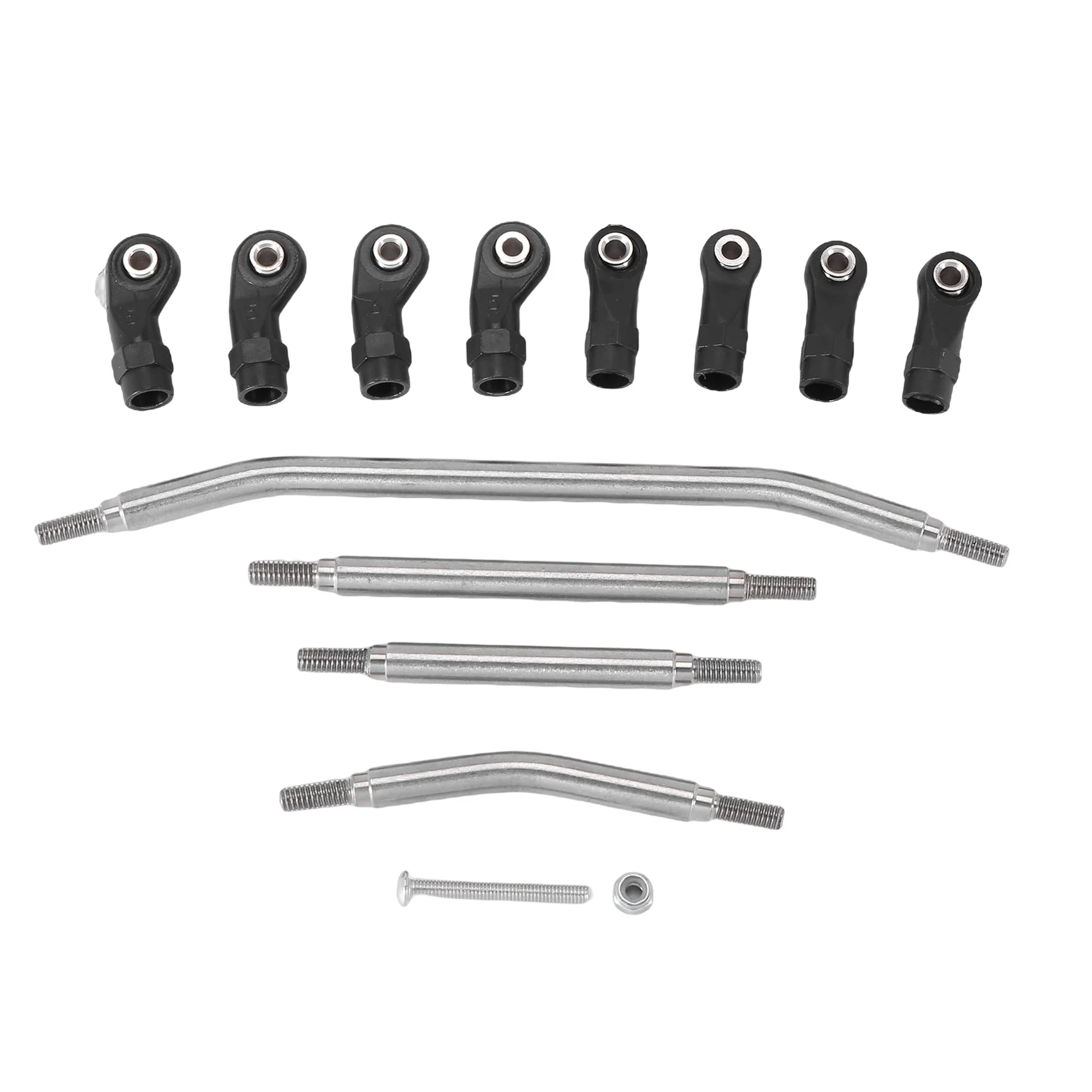 6Mm Stainless Steel Metal M4 Steering Link Rod Linkage Kit for Redcat GEN8 1/10 RC Crawler Car Upgrade
6Mm Stainless Steel Metal M4 Steering Link Rod Linkage Kit for Redcat GEN8 1/10 RC Crawler Car Upgrade