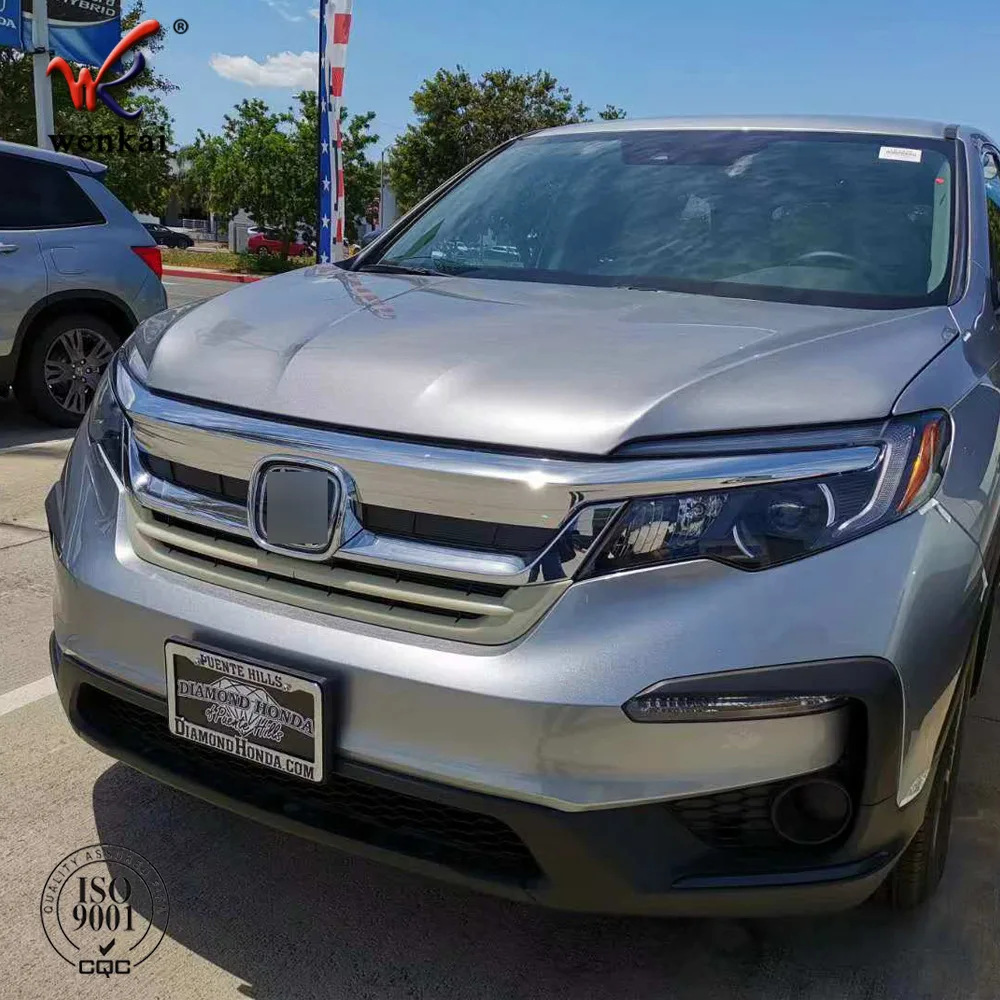 For Honda Pilot 2019 2020 2021 2022 SUV ABS Chrome Front Grille Grill Cover Trim Racing Bumper Molding Strip Car Accessories
For Honda Pilot 2019 2020 2021 2022 SUV ABS Chrome Front Grille Grill Cover Trim Racing Bumper Molding Strip Car Accessories