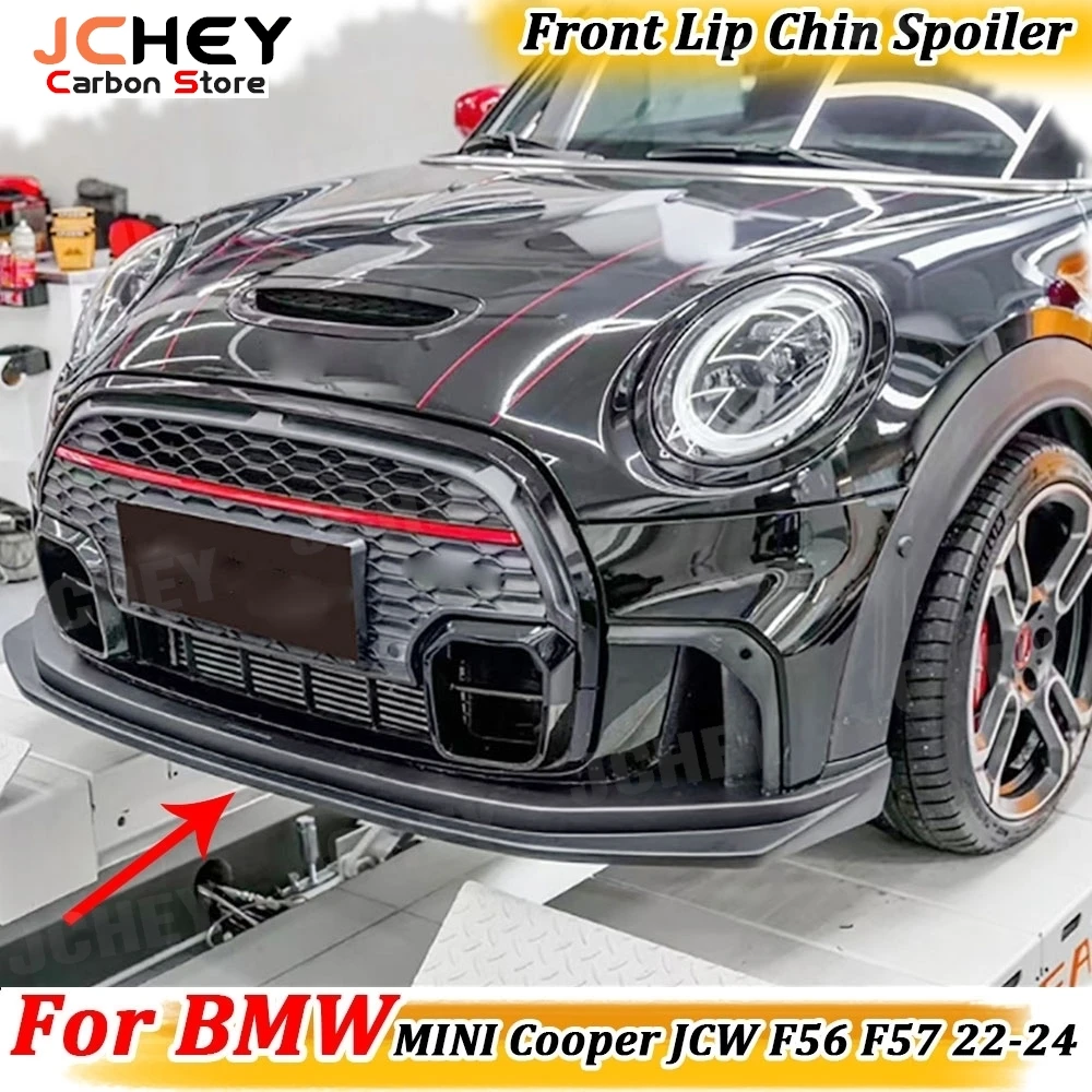 JCHEY Dry Carbon Fiber For BMW MINI Cooper JCW F56 F57 2022-2024 Front Bumper Lip Spoiler FRP Front Chin Spoiler
JCHEY Dry Carbon Fiber For BMW MINI Cooper JCW F56 F57 2022-2024 Front Bumper Lip Spoiler FRP Front Chin Spoiler