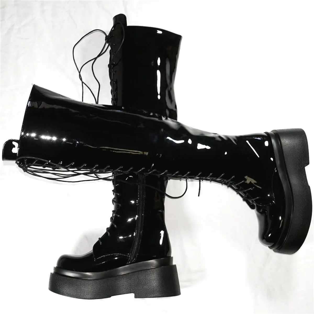 Wedges Platform Pumps Shoes Women Patent Leather High Heel Thigh High Snow Boots Female Round Toe Fashion Sneakers Casual Shoes
Wedges Platform Pumps Shoes Women Patent Leather High Heel Thigh High Snow Boots Female Round Toe Fashion Sneakers Casual Shoes