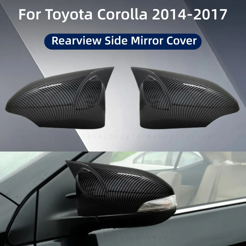 Обновление автомобиля, украшение, боковое крыло, зеркало заднего вида, крышка для Toyota Corolla 2014-2017, карбоновый аксессуар высокого качества
Обновление автомобиля, украшение, боковое крыло, зеркало заднего вида, крышка для Toyota Corolla 2014-2017, карбоновый аксессуар высокого качества