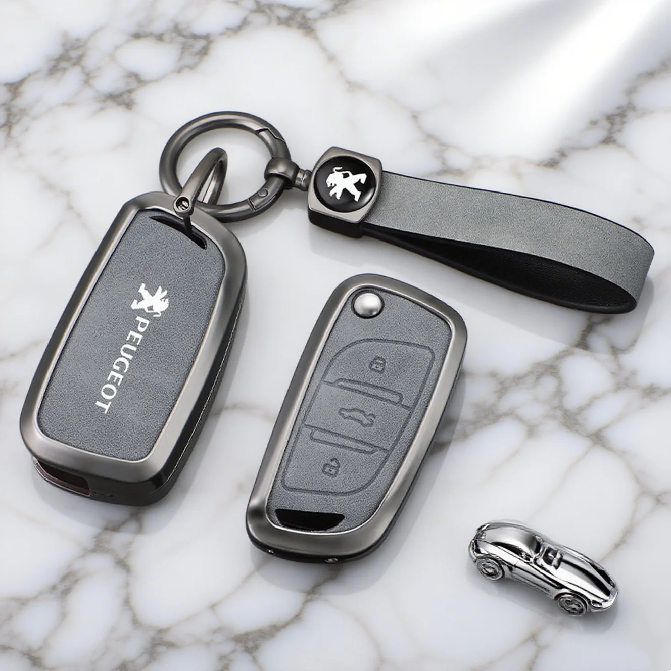 For Peugeot 306 407 807 For DS DS3 DS4 DS5 DS6 Fahsion Car Remote Key Case Cover Zinc Alloy Leather Keychain Shell Fob Accessory
For Peugeot 306 407 807 For DS DS3 DS4 DS5 DS6 Fahsion Car Remote Key Case Cover Zinc Alloy Leather Keychain Shell Fob Accessory
