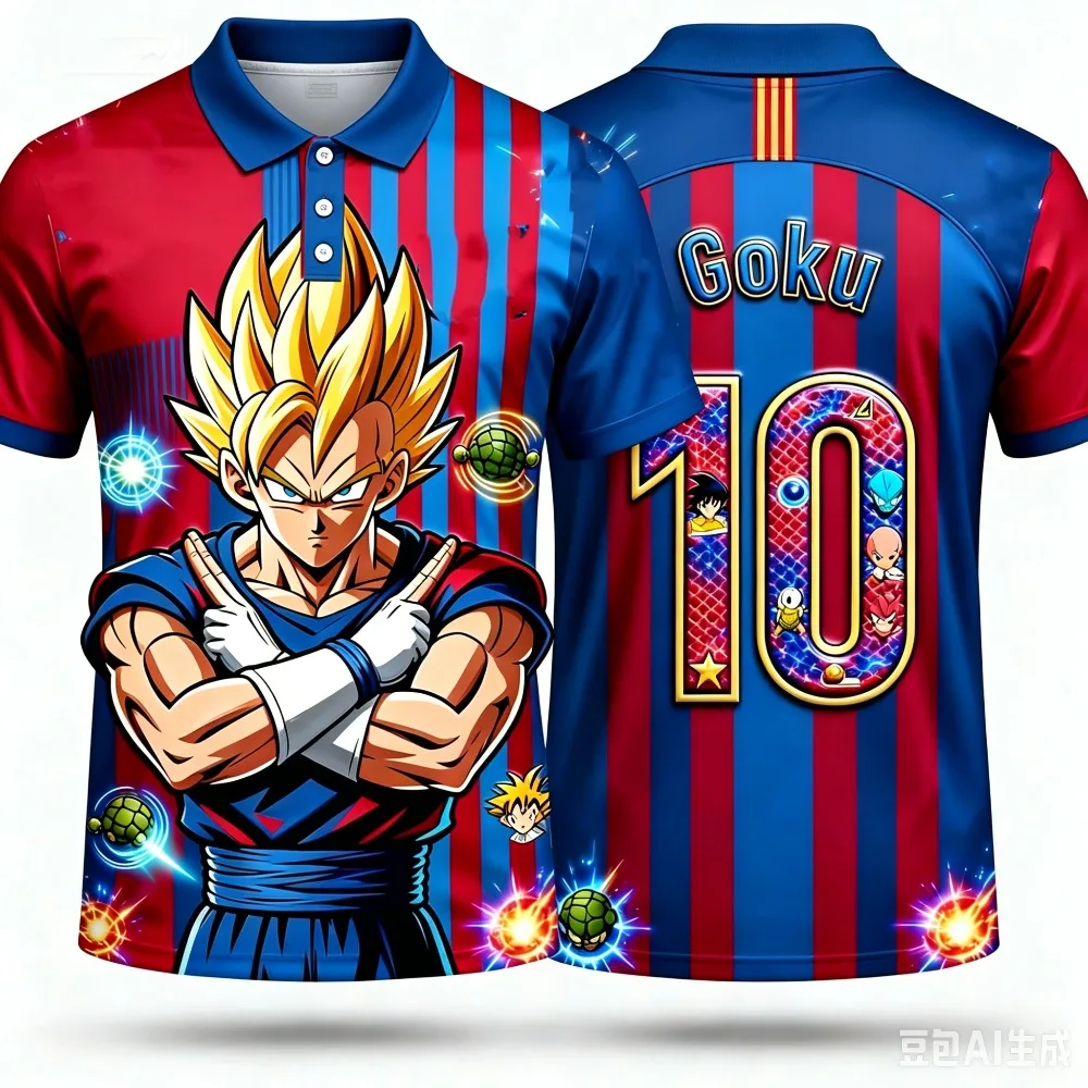 2026 Summer Dragon Ball Retro Fitness Polo Shirt Men's Women Size 3D Printed Short Sleeve Breathable Casual Shirt Fashion Loose
2026 Summer Dragon Ball Retro Fitness Polo Shirt Men's Women Size 3D Printed Short Sleeve Breathable Casual Shirt Fashion Loose