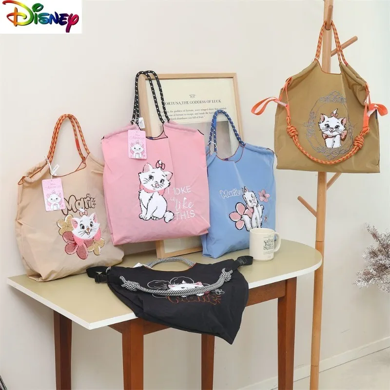 Disney high-quality embroidered Mary Cat large capacity crossbody bag for women's casual versatile storage handbag
Disney high-quality embroidered Mary Cat large capacity crossbody bag for women's casual versatile storage handbag