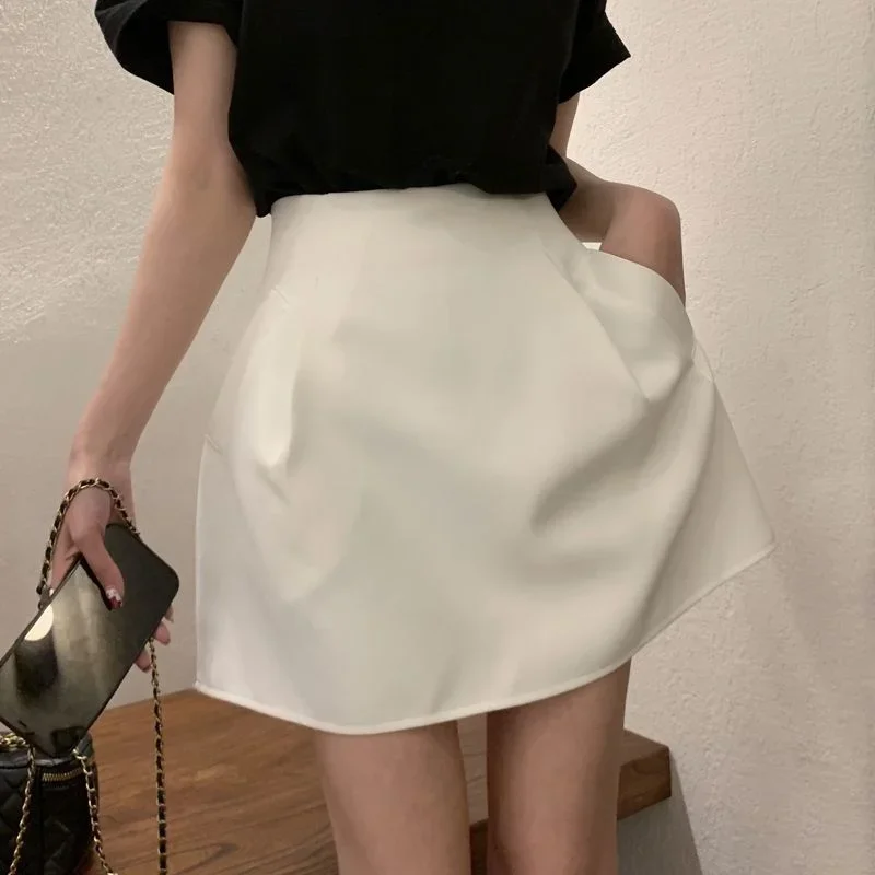 Mini Skirts Clothes for Women A-line Skirt for Women High Waist Short Skirt Thin Small Skirt Ropa Mujer
Mini Skirts Clothes for Women A-line Skirt for Women High Waist Short Skirt Thin Small Skirt Ropa Mujer