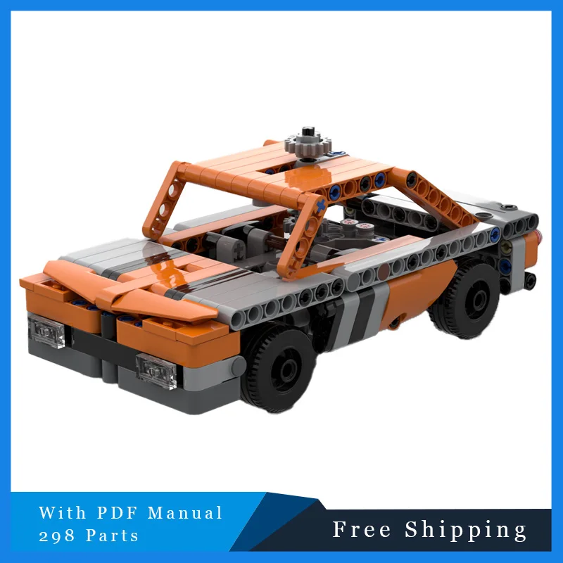 298 шт., хит продаж, MOC, креативный классический оранжевый седан, модульный строительный блок, модель, детская образовательная сборная игрушка, подарок на день рождения
298 шт., хит продаж, MOC, креативный классический оранжевый седан, модульный строительный блок, модель, детская образовательная сборная игрушка, подарок на день рождения