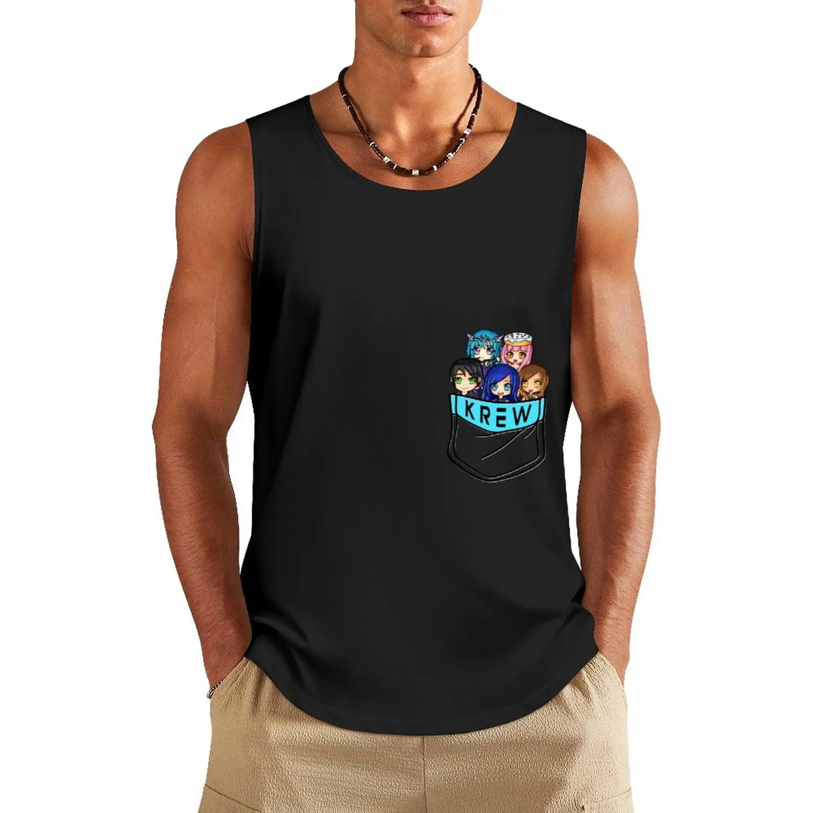 Krew in your pocket Tank Top Man summer clothes T-shirt man gym shirt men t-shirts man
Krew in your pocket Tank Top Man summer clothes T-shirt man gym shirt men t-shirts man